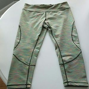 **CLEARANCE!!** Zella multicolored stripe crops!!