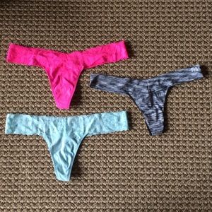 PINK Victoria's Secret Thongs