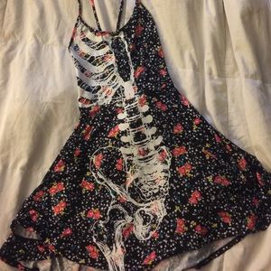 NWT Iron Fist Ditzy Skull Dress