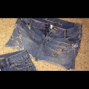 A&F embellished skirt