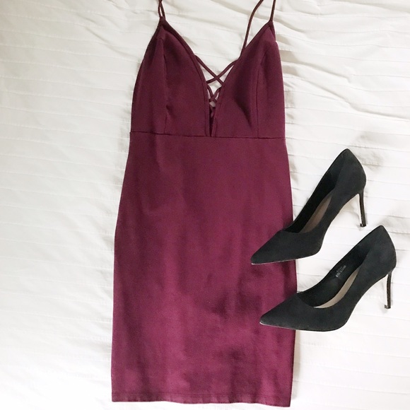 Windsor Lace Up Dress