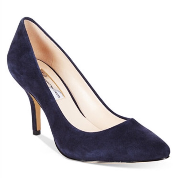 I.N.C navy suede heals