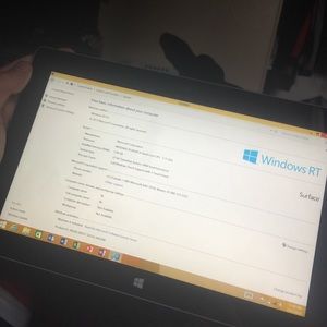 Microsoft surface tablet 64GB with charger