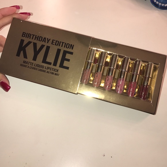 Kylie Birthday Edition matte liquid lipstick