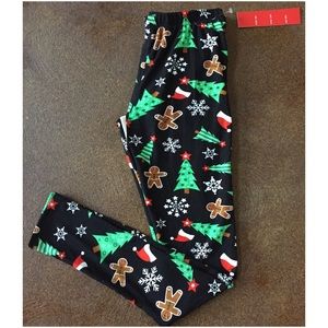 Christmas Holiday Leggings NWT Size S