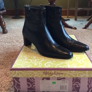 Brighton "Trick" Black Calf Black Patton Laser