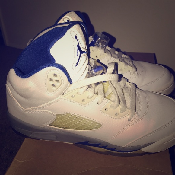 Jordan Other - Jordan retro V white and royal Jordan Other - Jordan retro V white and royal