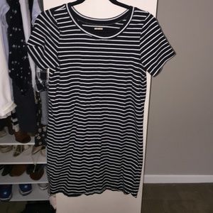 Striped tshirt dress