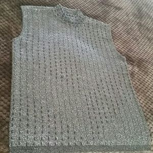 ZIANI GOUTURE DRESSY SLEEVELESS TOP