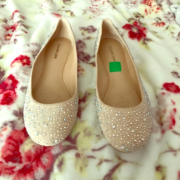 gianni bini sparkle flats