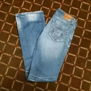 Big Star jeans Liv 29 x 37 inseam 37" long boot XL