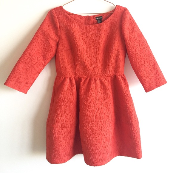 Orange Party Dress