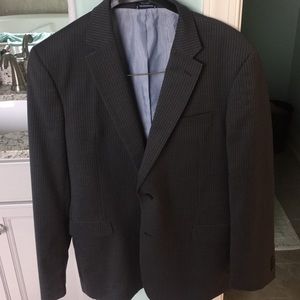 EUC Tommy Hilfiger Gray pinstripe suit.