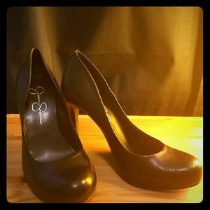 Jessica simpson 4" black matte hells