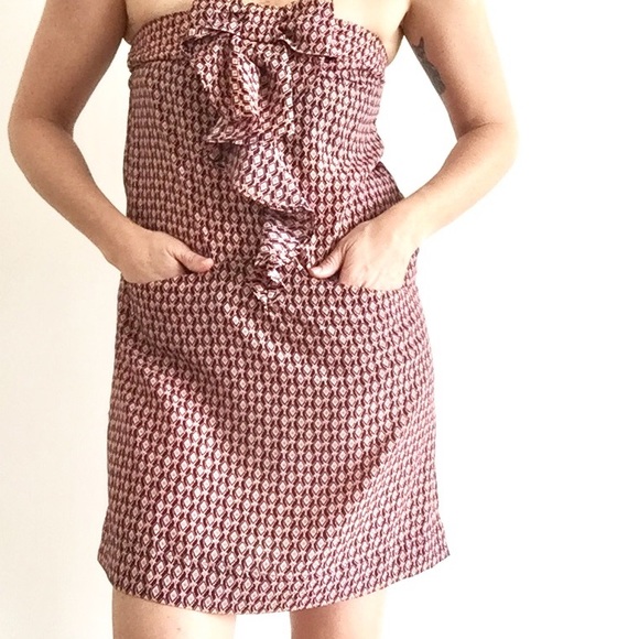 Strapless Spring Dress