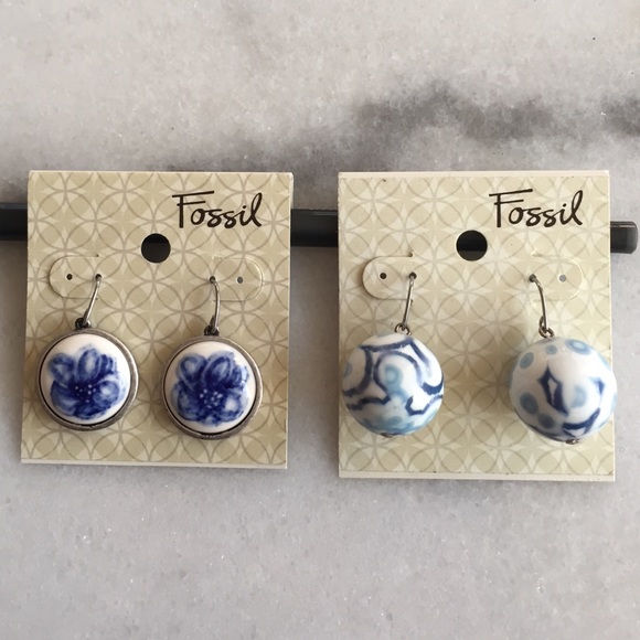 Blue and White Ceramic, Fossil Brand