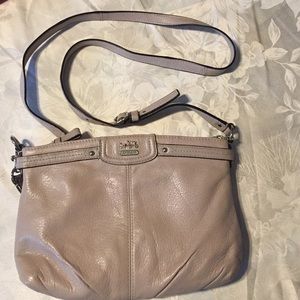Coach Beige Adjustable Small Crossbody