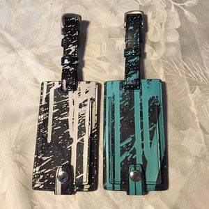 Coach luggage tags (2)