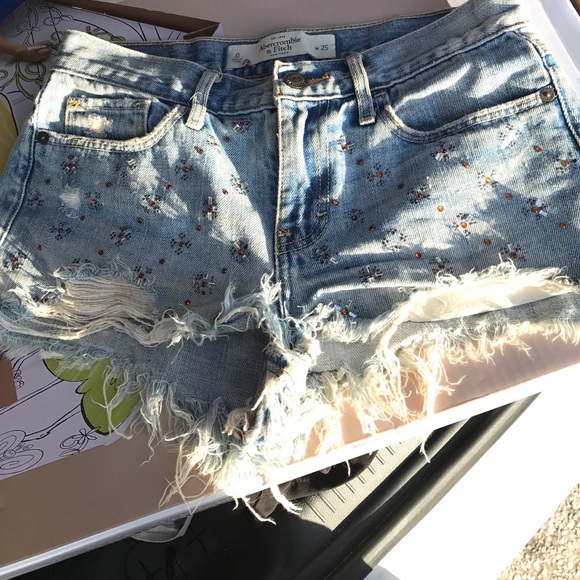 Abercrombie and Fitch high waisted shorts