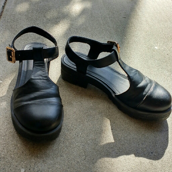 Asos Buckle Up Platform Mary Janes