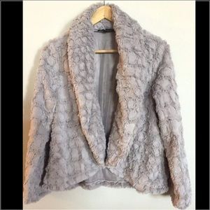 Slinky Faux Fur Shior Jacket