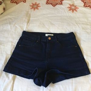 Denim, high-waisted shorts from forever 21
