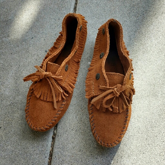 Suede Moccasins