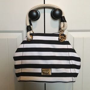 Michael Kors Striped Nautical Bag