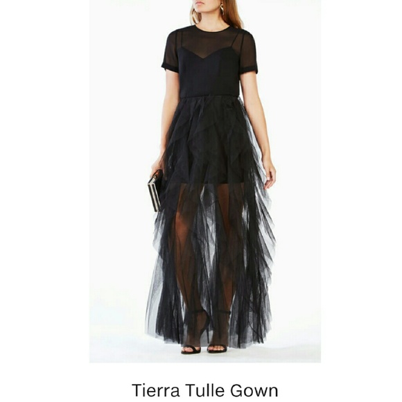 Bcbg Tierra Tulle Gown