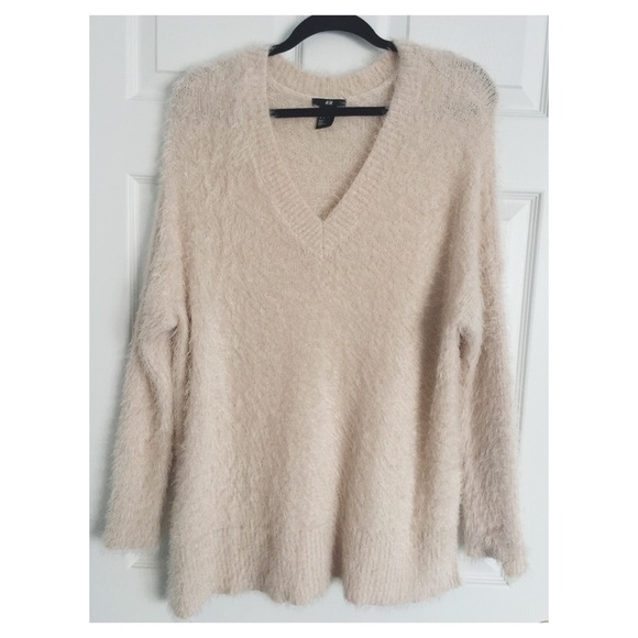 Fuzzy Soft Pink Sweater