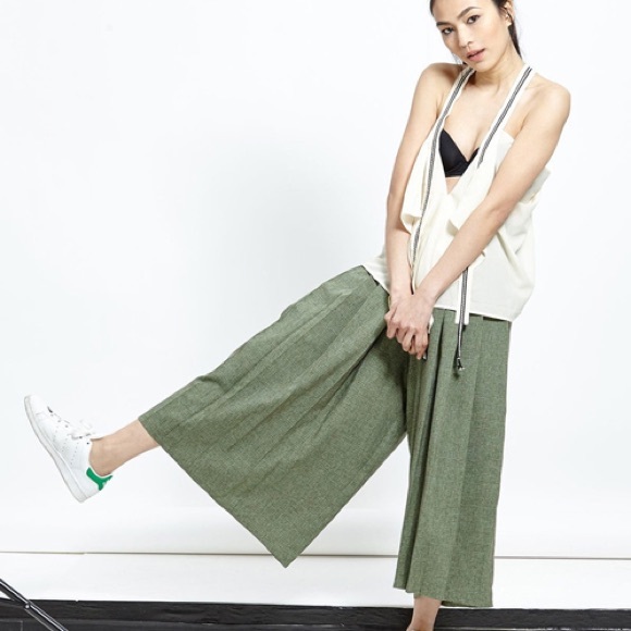 Sister Jane Ghospell Bomber Culotte Kaki