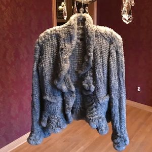 Cache Rabbit Fur Jacket