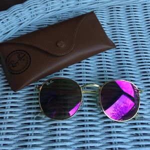 Ray-Ban Round Pink Lenses