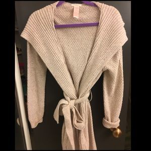 Tulle Cardigan with tie from Anthropologie