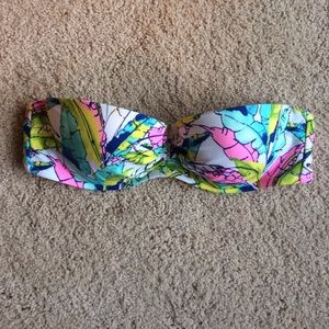 Victoria's Secret strapless swim top