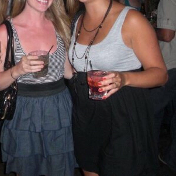 Gray and black dress ... forever 21. Barely worn