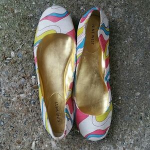 Nine West flats size 8M