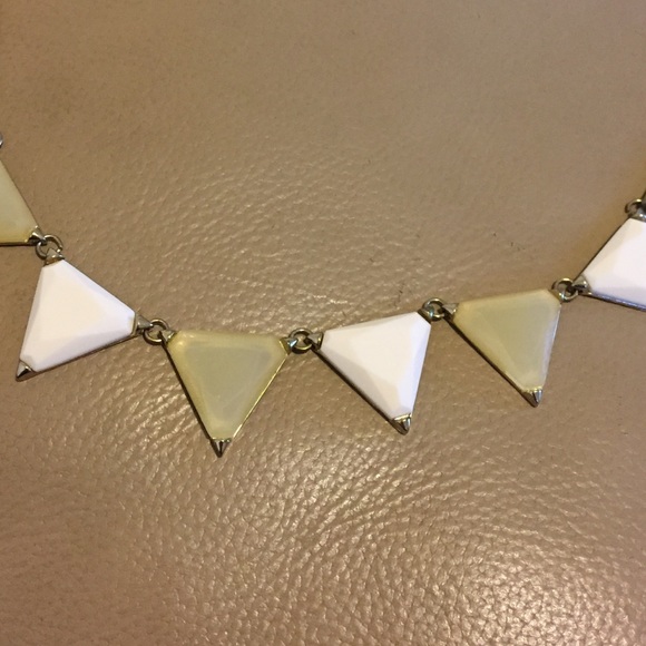 Necklace sits around true collar bone. - Picture 2 of 4