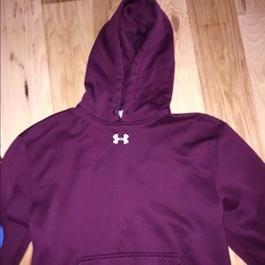 Maroon Under Armour Hoodie