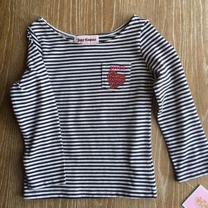 Juicy couture baby girl shirt size 18/24
