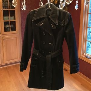 Banana Republic Black Trench Coat