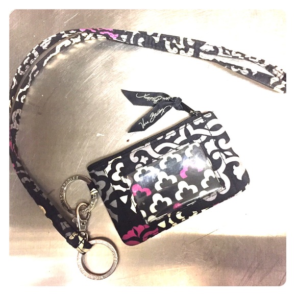 Vera Bradley Lanyard with ID holder