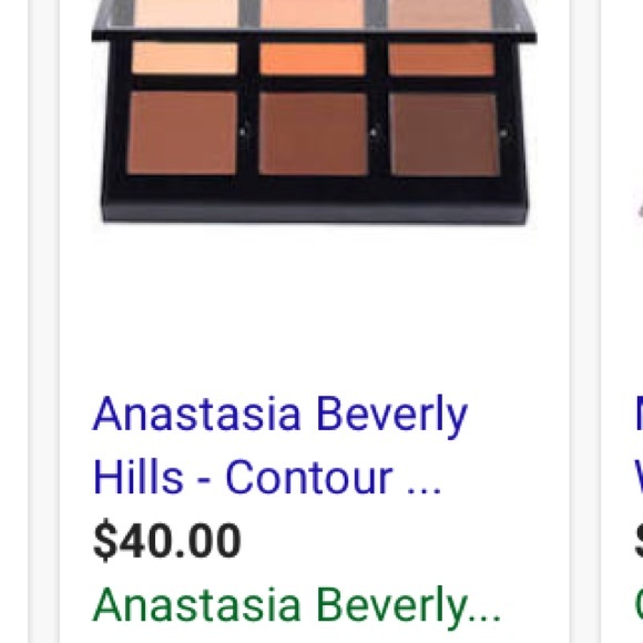 Anastasia Beverly Hills deep cream contour palette