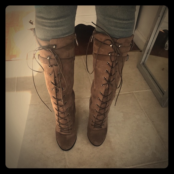 Brown boots