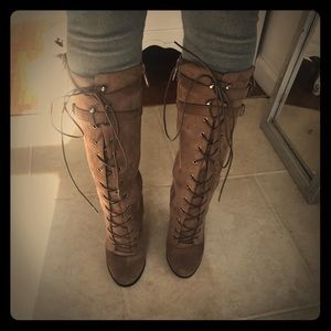 Brown boots