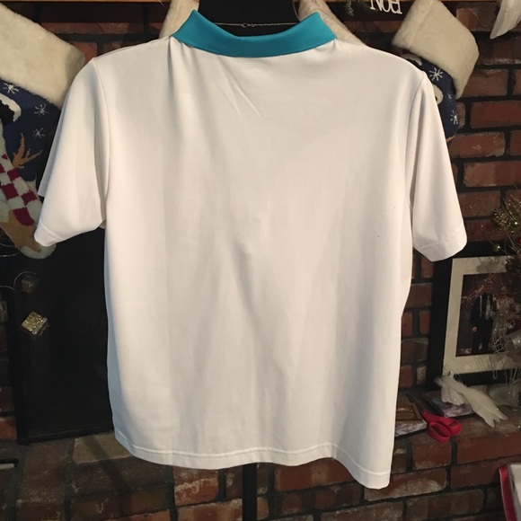 Adidas collar shirt. L - Picture 2 of 2