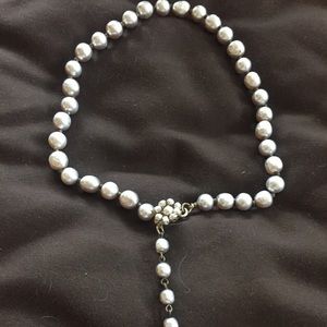 Vintage Miriam Haskell seed pearl choker