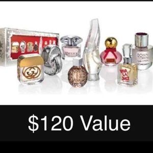NEW Macy's Deluxe Mini Perfume set 8