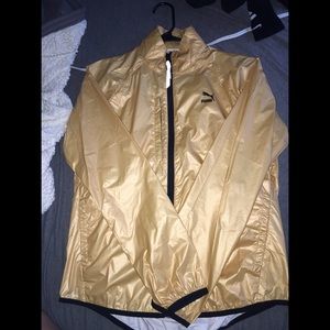BRIGHT GOLD puma jacket