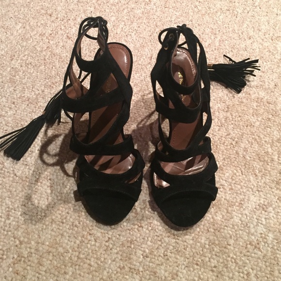 Black heels